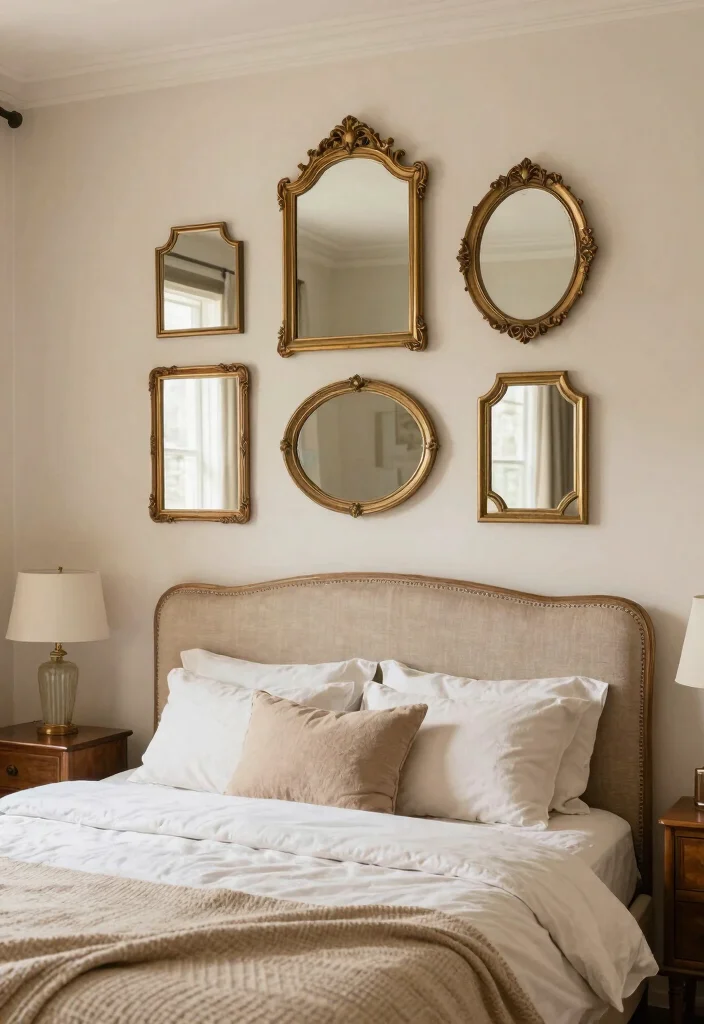 12 Bedroom Mirror Wall Decor Ideas to Make the Room Feel Brighter 63 12 Vintage Inspired Mirror Wall Decor Ideas to Brighten Your Bedroom Conclusion 0
