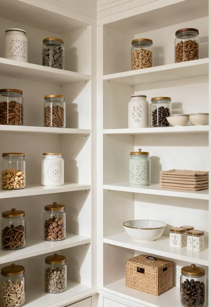 12 Walk In Pantry Organization Ideas for Everyday Use 12. Aesthetically Pleasing Decor Elements 0