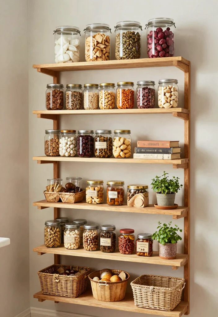 12 Walk In Pantry Organization Ideas for Everyday Use 2. Utilize Vertical Space with Shelving 0