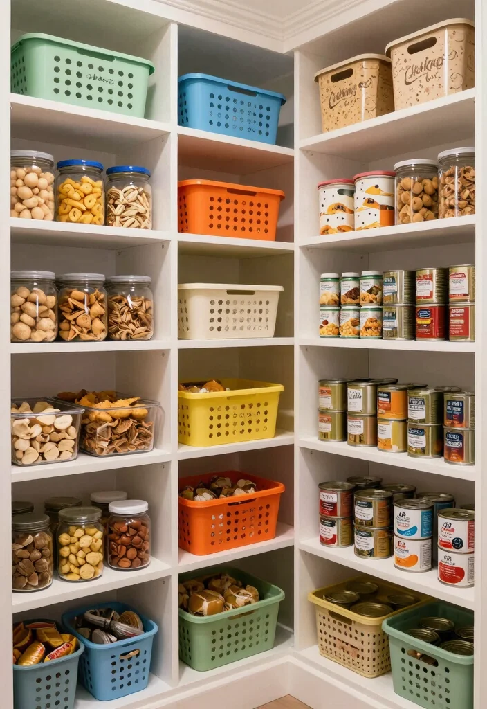 12 Walk In Pantry Organization Ideas for Everyday Use 9. Designate Zones for Different Categories 0
