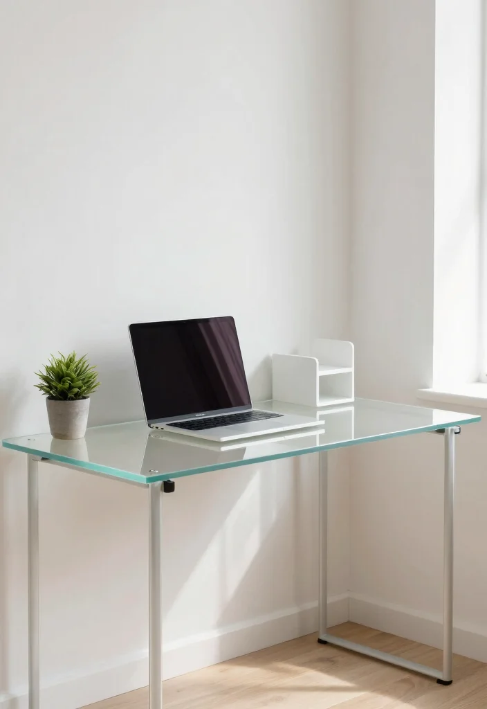 12 Work Desk Organization Ideas for Better Focus 38 12 Work Desk Organization Ideas for Productivity 8. Embrace Minimalism with Fewer Items 0