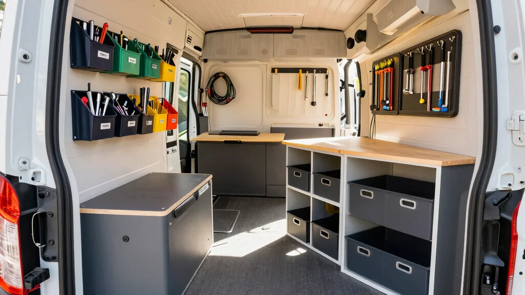 12 Work Van Organization Ideas for Efficiency on the Job