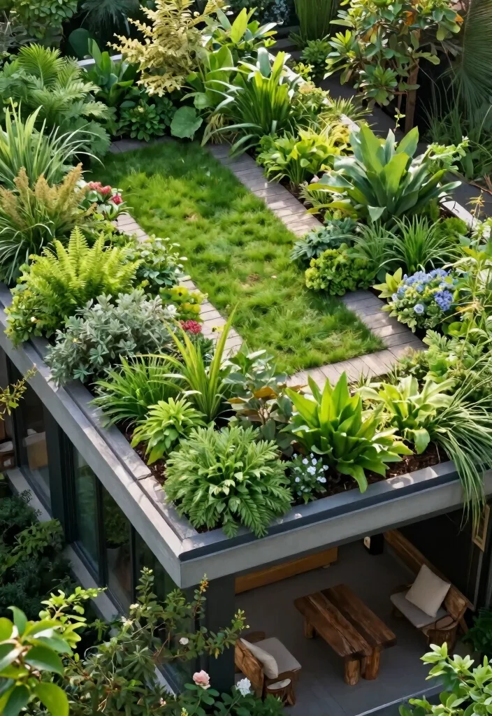 14 Backyard Shade Ideas to Stay Cool and Comfortable 11. Green Roofs 0