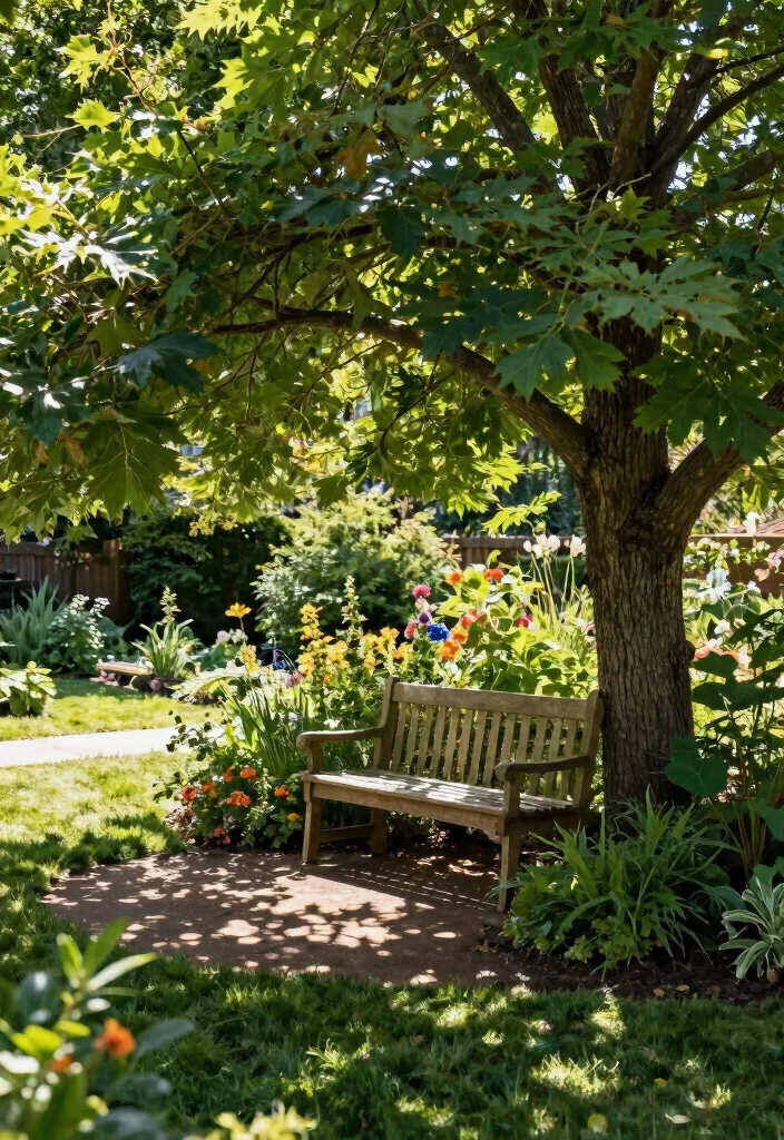 14 Backyard Shade Ideas to Stay Cool and Comfortable 5. Living Shade Trees 0
