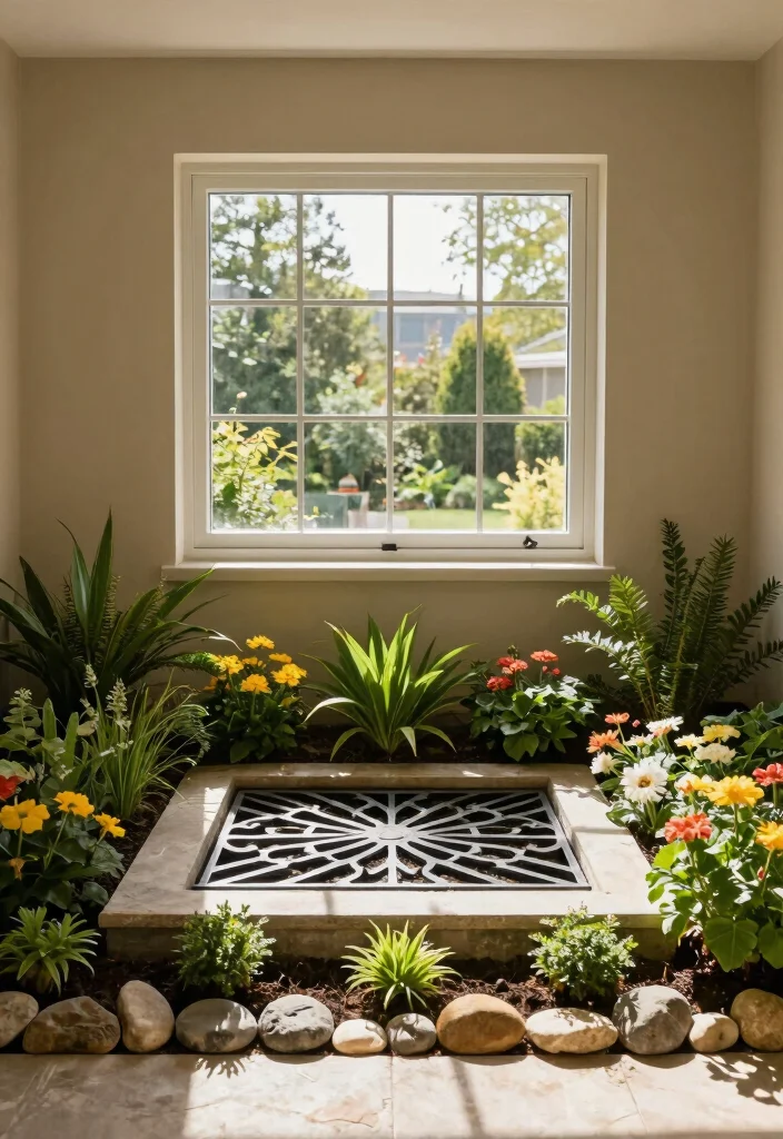 14 Basement Egress Window Ideas for Added Safety and Natural Light 1 14 Basement Egress Window Ideas for Safety and Light 1. Add a Window Well with Decorative Grate 0