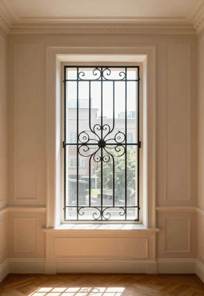 14 Basement Egress Window Ideas for Added Safety and Natural Light 28 14 Basement Egress Window Ideas for Safety and Light 8. Utilize Decorative Grilles 0