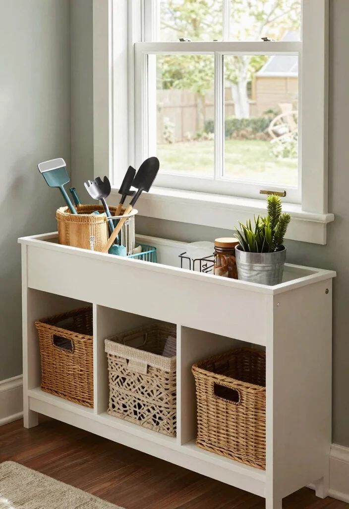 14 Basement Window Well Ideas That Bring in Light and Style 14. Practical Storage Solutions 0