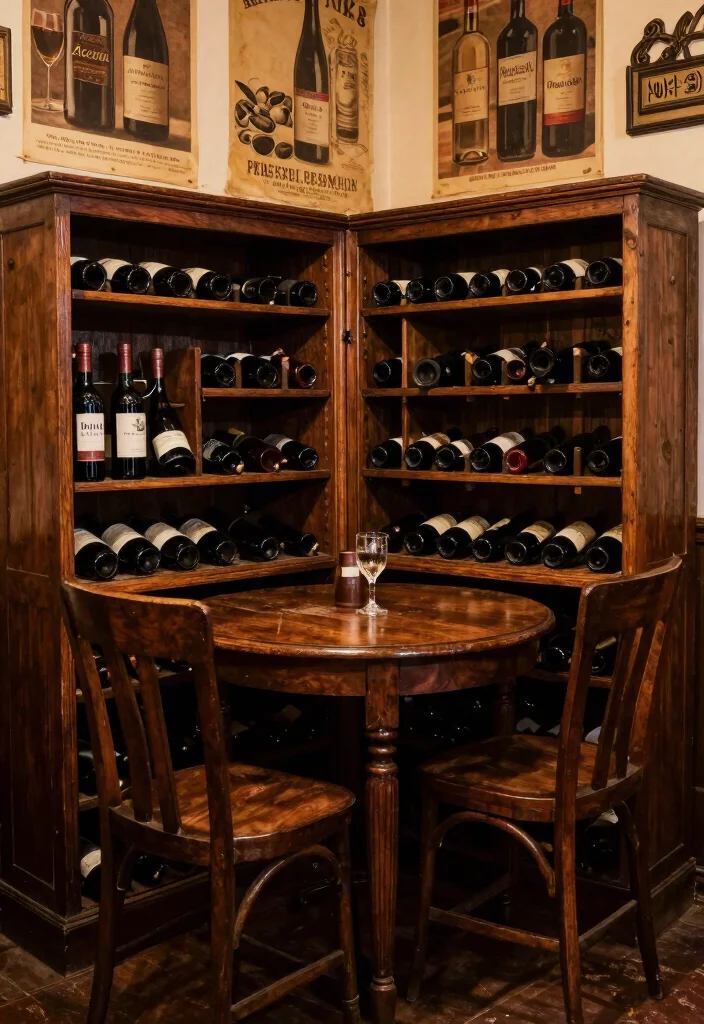 14 Basement Wine Cellar Ideas for Storage and Style 7. Vintage Wine Cellar Vibe 0