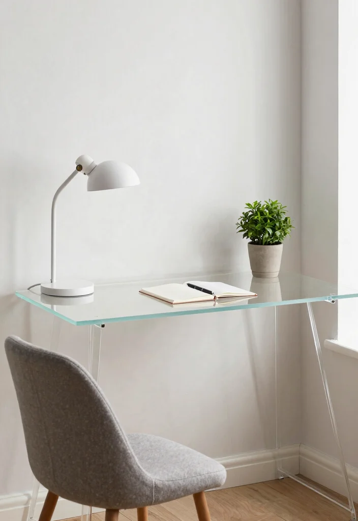 14 Bedroom Organization Ideas for Calm Functional Spaces 11. Minimalist Desk Setup 0