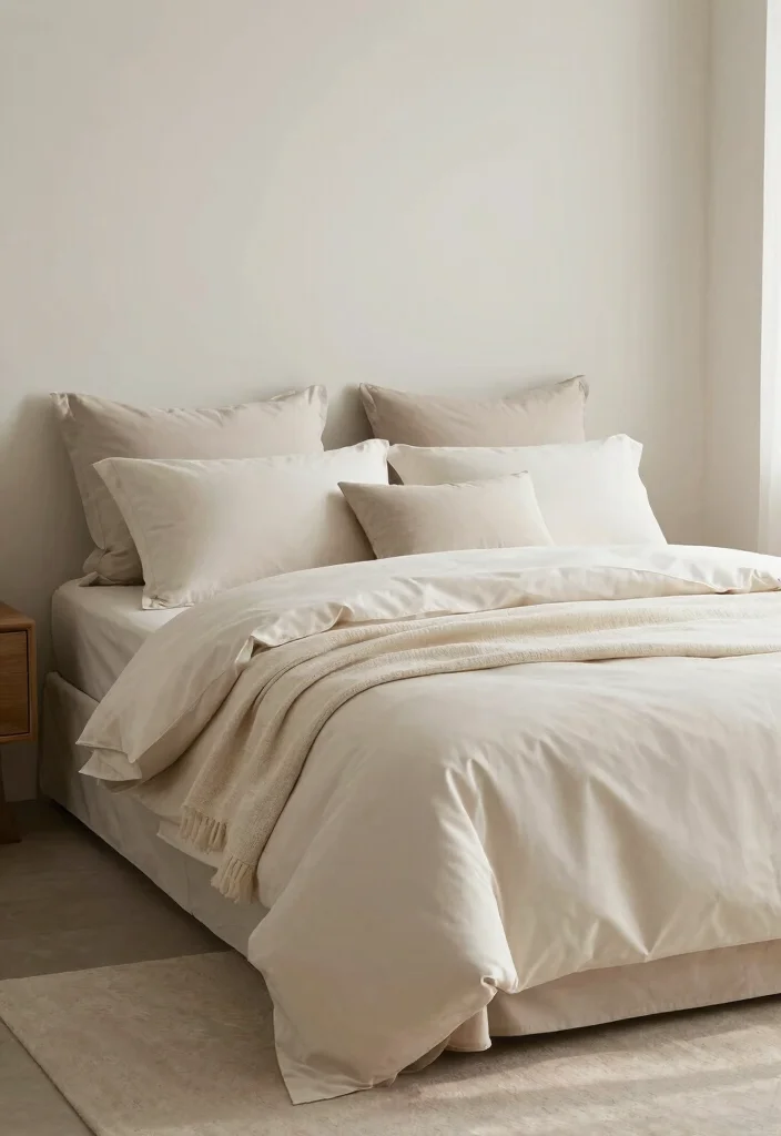 14 Bedroom Organization Ideas for Calm Functional Spaces 14. Simple Bedding Choices 0