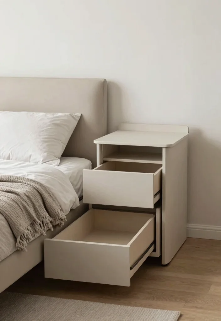 14 Bedroom Organization Ideas for Calm Functional Spaces 3. Multi Functional Furniture 0