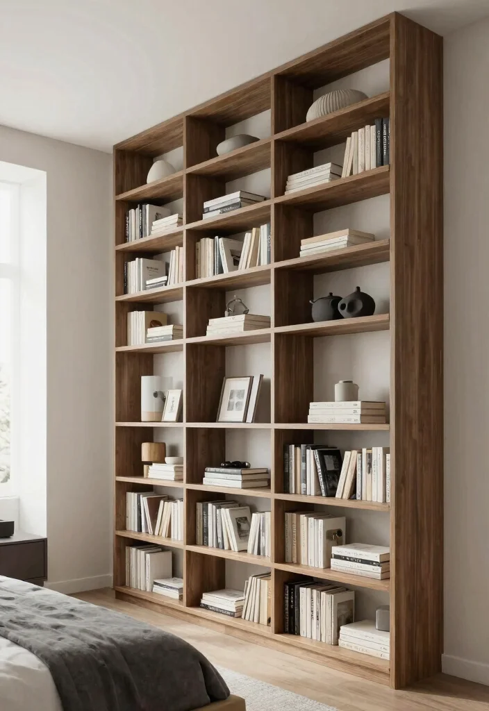 14 Bedroom Organization Ideas for Calm Functional Spaces 7. Vertical Storage Solutions 0