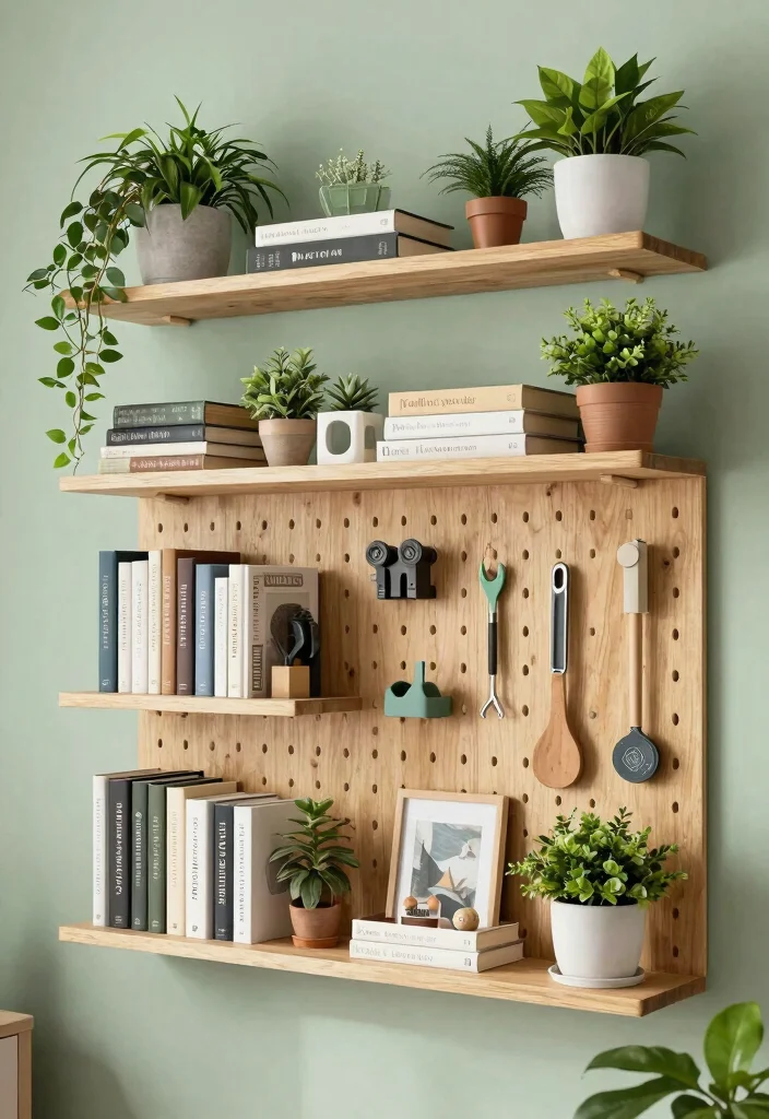 14 Desktop Organization Ideas for Digital and Physical Clutter 3. Use Wall Space Wisely 0
