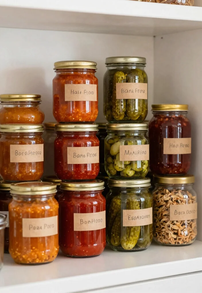 14 Kitchen Cabinet Organization Ideas for Smooth Daily Cooking 64 14 Kitchen Cabinet Organization Ideas for Daily Cooking 14. Recycle Glass Containers for Storage 0