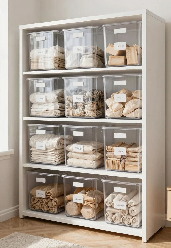 14 Small Bedroom Organization Ideas That Really Work 61 14 Small Bedroom Organization Ideas That Actually Work 11. Use Clear Storage Bins 0