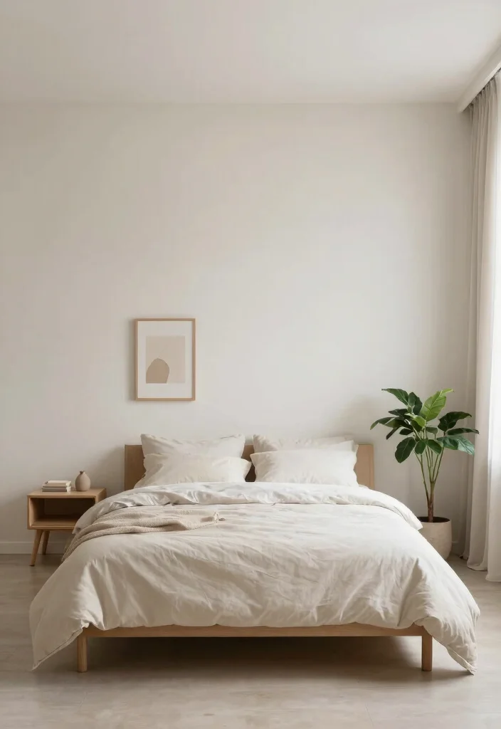 14 Small Bedroom Organization Ideas That Really Work 63 14 Small Bedroom Organization Ideas That Actually Work 13. Minimalist Decor to Reduce Clutter 0