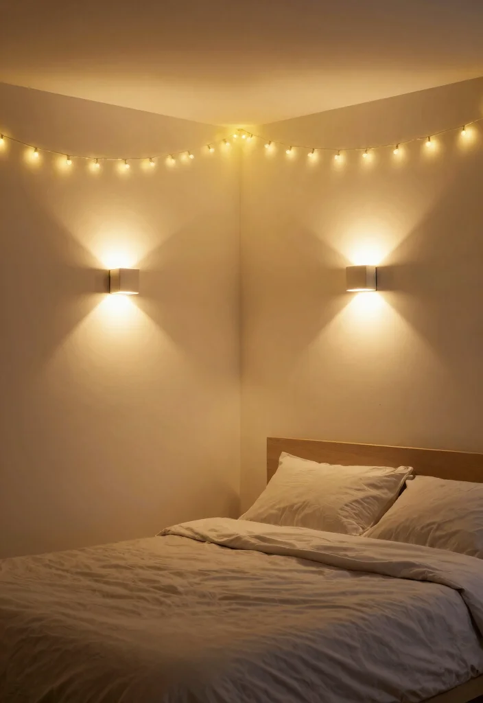 14 Small Bedroom Organization Ideas That Really Work 64 14 Small Bedroom Organization Ideas That Actually Work 14. Smart Lighting Solutions 0
