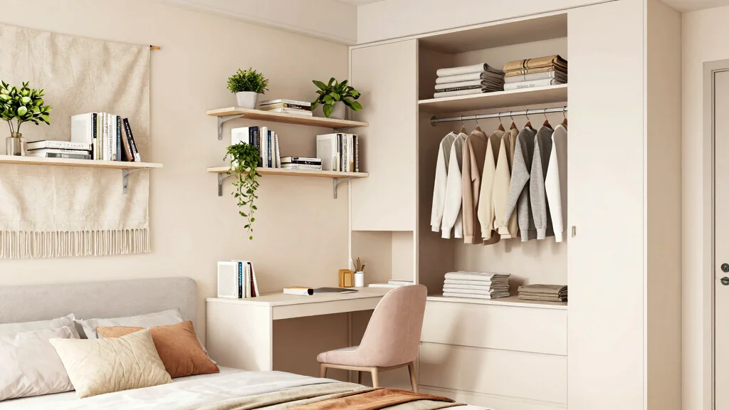 14 Small Bedroom Organization Ideas That Actually Work