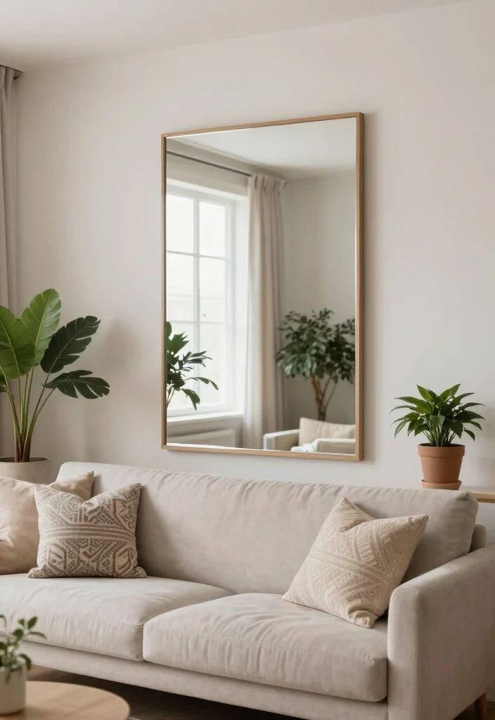 14 Small Space Organization Ideas for Clutter Free Living 8. Use Mirrors to Enhance Space 0