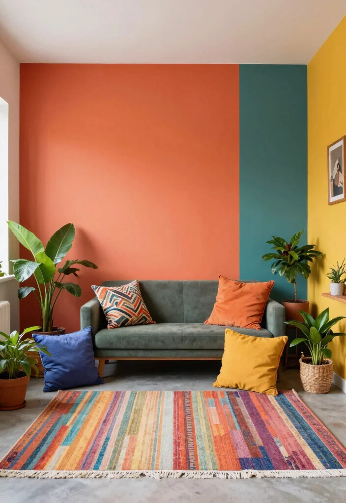 14 Tiny Basement Ideas to Make the Most of Small Spaces 50 14 Tiny Basement Ideas That Maximize Limited Space 10. Creative Use of Color 0