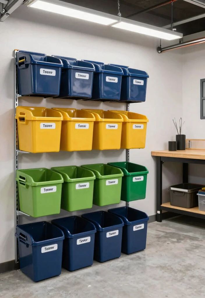 14 Tool Organization Ideas for a Tidy Garage or Workshop 52 14 Tool Organization Ideas for Garages and Workshops 12. Categorized Tool Bins 0