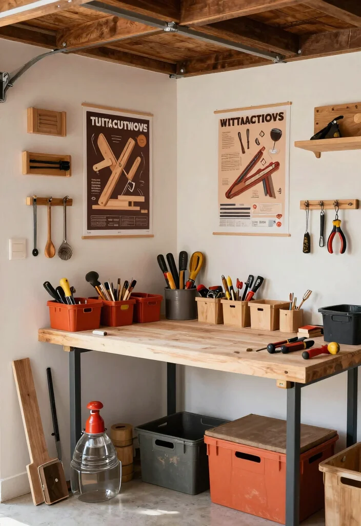 14 Tool Organization Ideas for a Tidy Garage or Workshop 64 14 Tool Organization Ideas for Garages and Workshops 14. Themed Workspaces 0