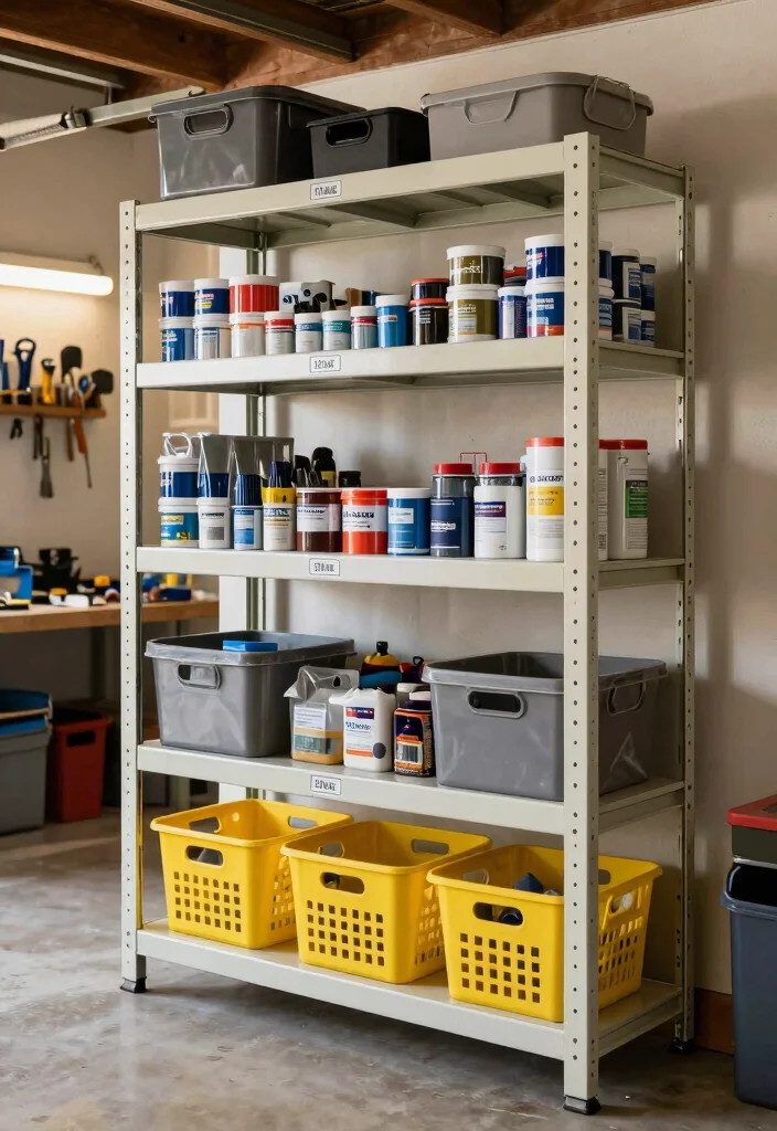 14 Tool Organization Ideas for a Tidy Garage or Workshop 34 14 Tool Organization Ideas for Garages and Workshops 4. Shelving Units Galore 0