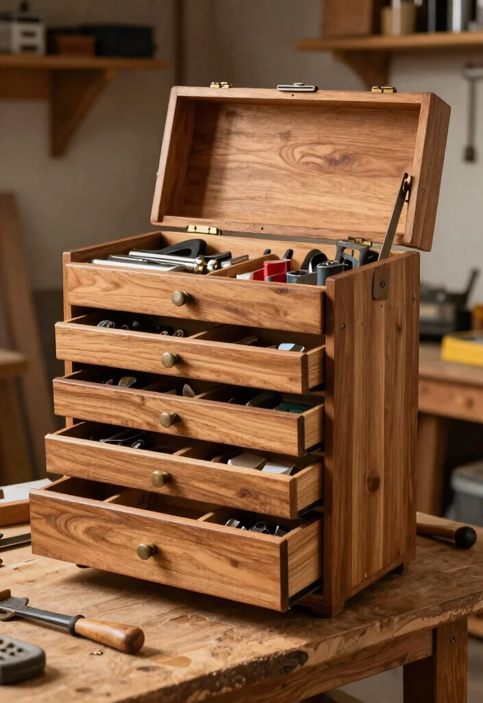 14 Tool Organization Ideas for a Tidy Garage or Workshop 35 14 Tool Organization Ideas for Garages and Workshops 5. Tool Chest Elegance 0