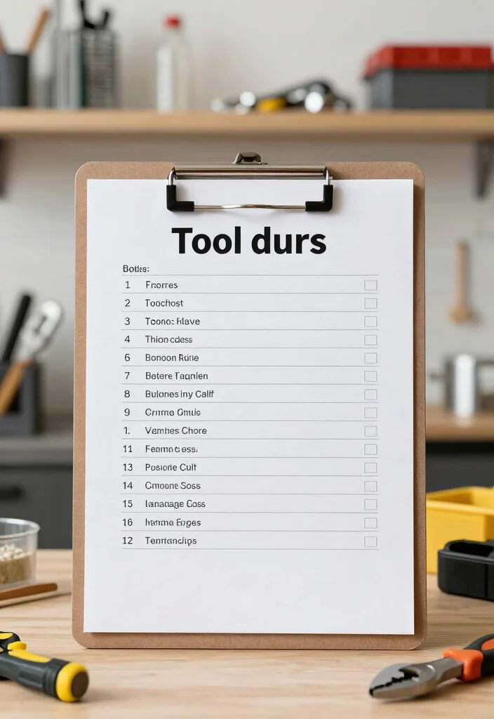 14 Tool Trailer Organization Ideas for Mobile Work 11. Tool Inventory Lists 0