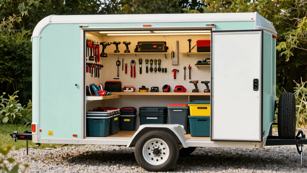 14 Tool Trailer Organization Ideas for Mobile Work