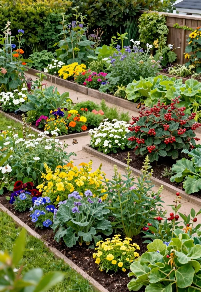 14 Unique Backyard Ideas That Stand Out and Feel Personal 11. Edible Landscaping for Functionality 0