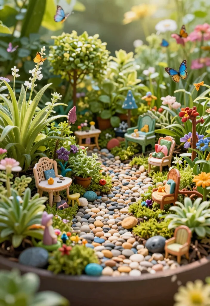 14 Unique Backyard Ideas That Stand Out and Feel Personal 12. Magical Fairy Garden Spaces 0