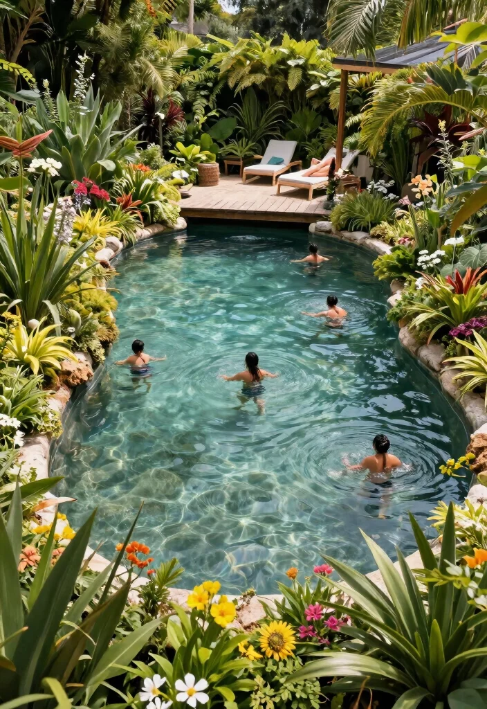 14 Unique Backyard Ideas That Stand Out and Feel Personal 6. Natural Swimming Ponds for Eco Friendly Fun 0