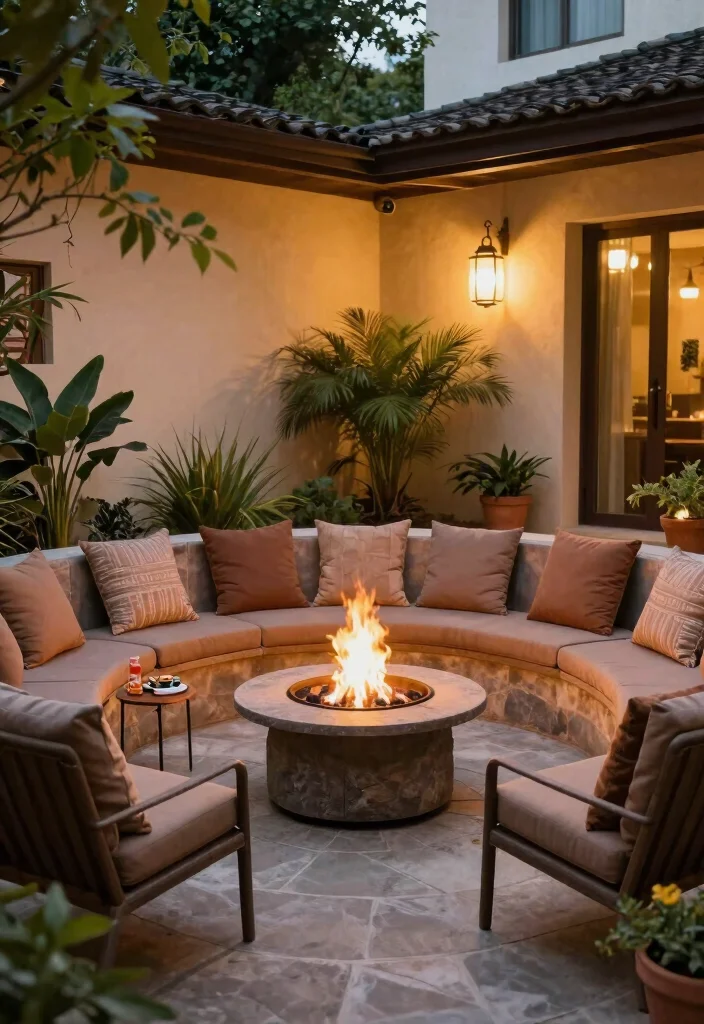 14 Walkout Basement Patio Ideas Under the Deck 1 14 Walkout Basement Patio Ideas Under Decks 1. Cozy Fire Pit Gathering 0