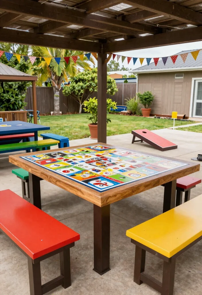 14 Walkout Basement Patio Ideas Under the Deck 28 14 Walkout Basement Patio Ideas Under Decks 8. Engaging Game Area 0