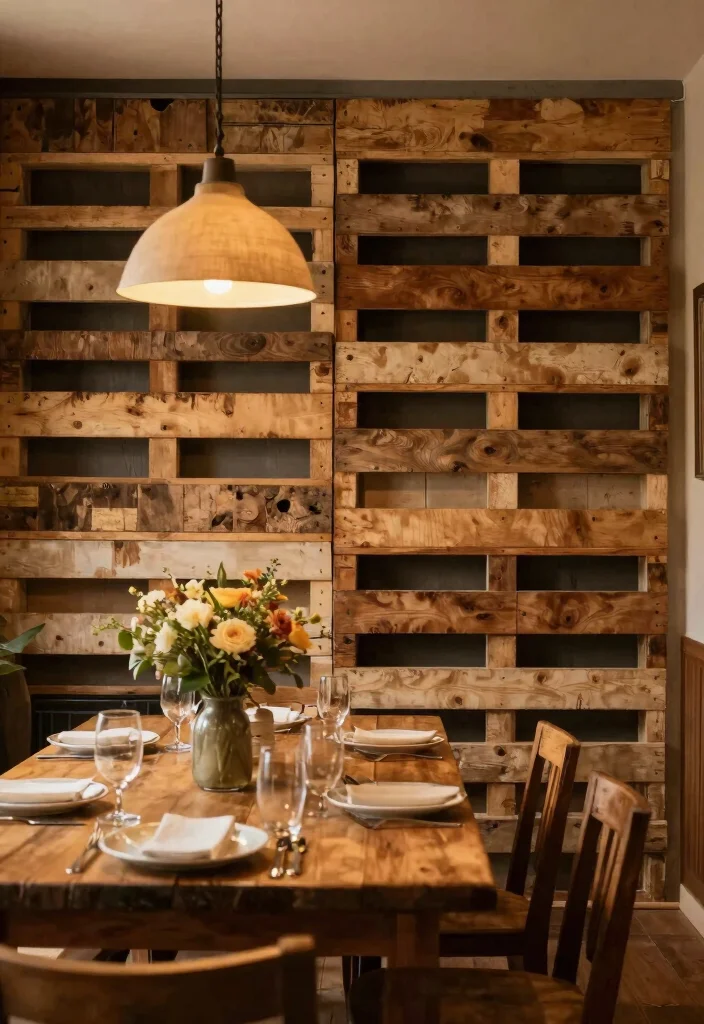 14 Wood Wall Decor Ideas for Warm Natural Texture 8. Pallet Walls 0