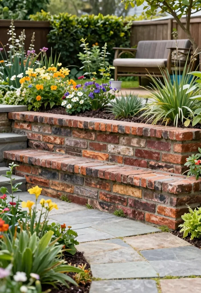 15 Backyard Retaining Wall Ideas That Add Structure and Style 12. Sustainable Brick Retaining Walls 0