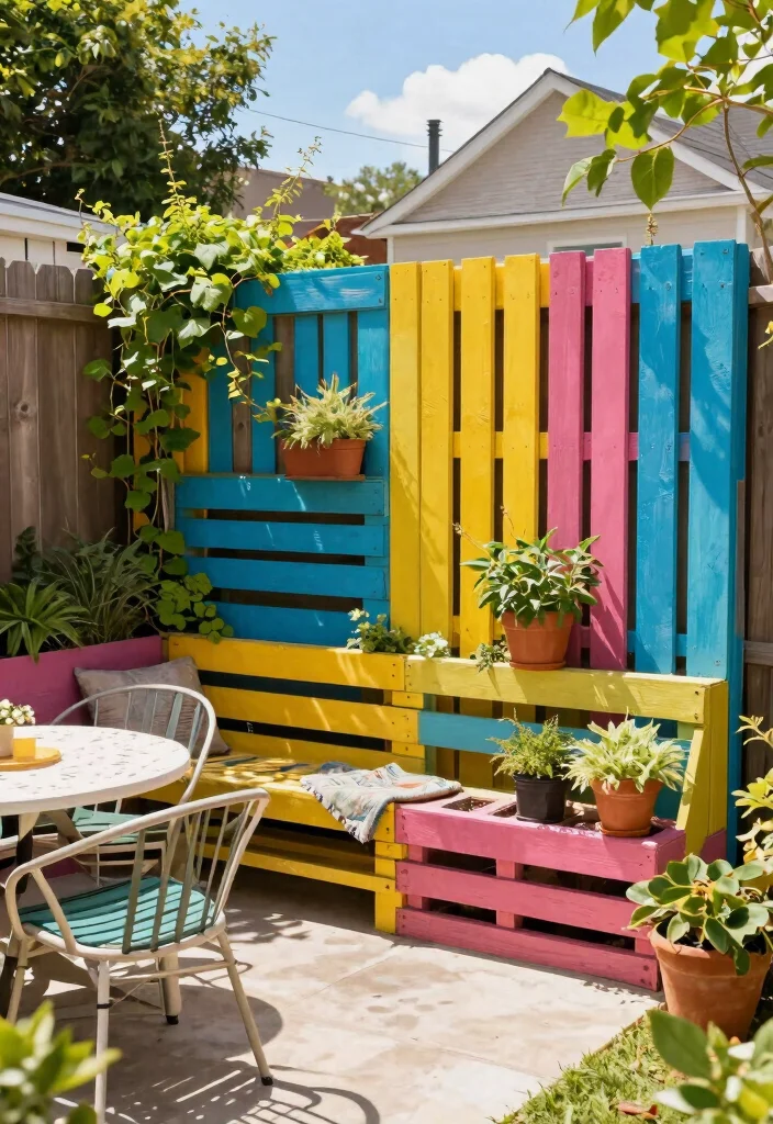 16 Backyard Privacy Ideas to Block Views and Feel Secluded 9. DIY Pallet Fencing 0