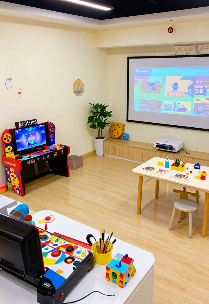 16 Basement Man Cave Ideas for Comfortable Personal Retreats 66 16 Basement Man Cave Ideas for Relaxed Personal Spaces 16. Multi Purpose Family Fun Zone 0