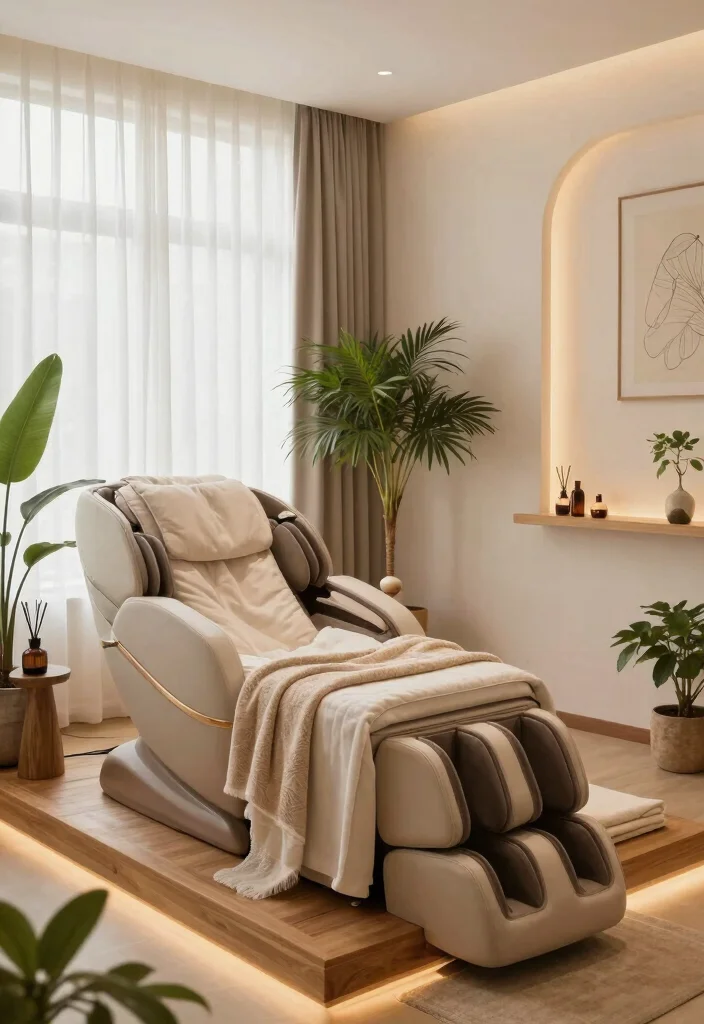 16 Basement Man Cave Ideas for Comfortable Personal Retreats 27 16 Basement Man Cave Ideas for Relaxed Personal Spaces 7. Relaxation Zone with Spa Feel 0