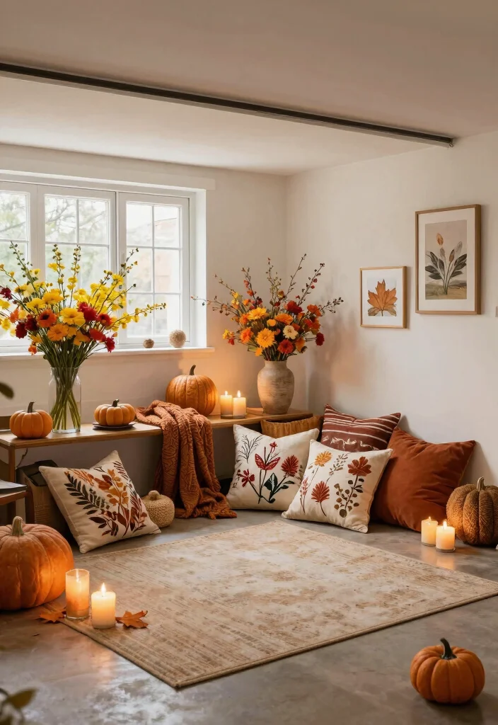 16 Open Basement Ideas That Feel Bright and Spacious 15. Seasonal Decor Updates 0