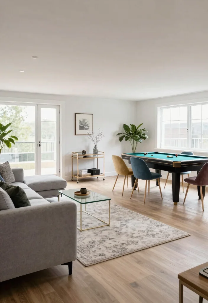 16 Open Basement Ideas That Feel Bright and Spacious 2. Embrace Open Layouts 0