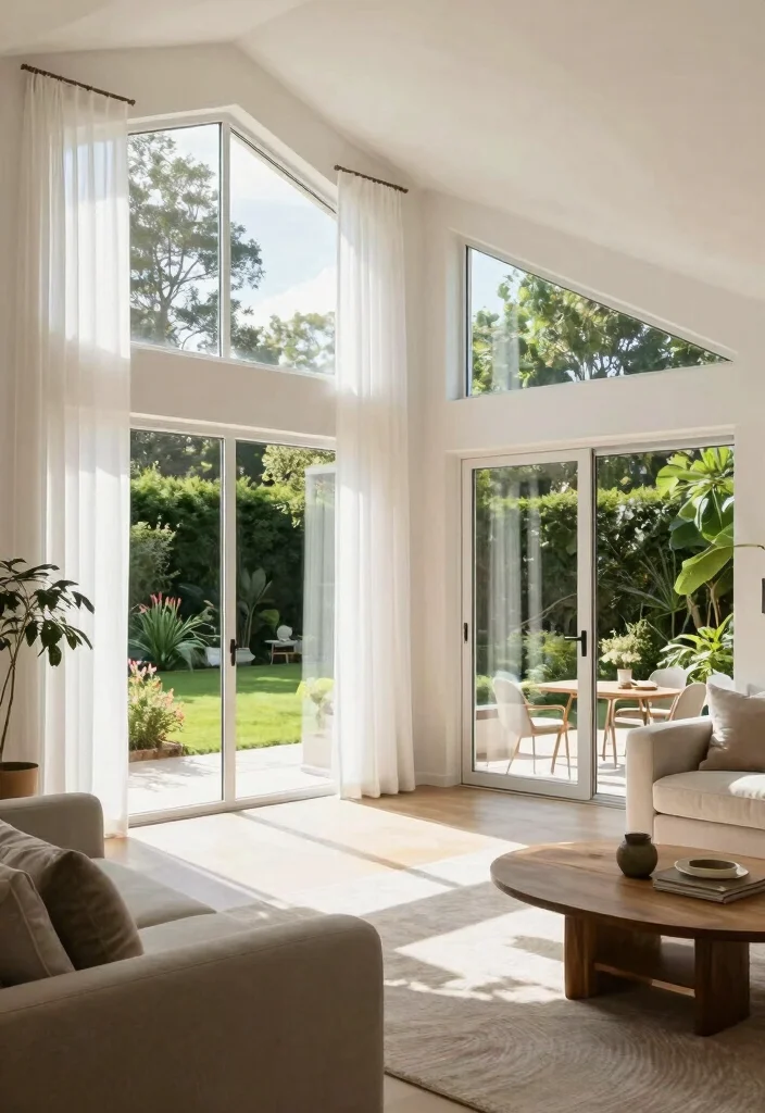 16 Open Basement Ideas That Feel Bright and Spacious 4. Large Windows and Doors 0